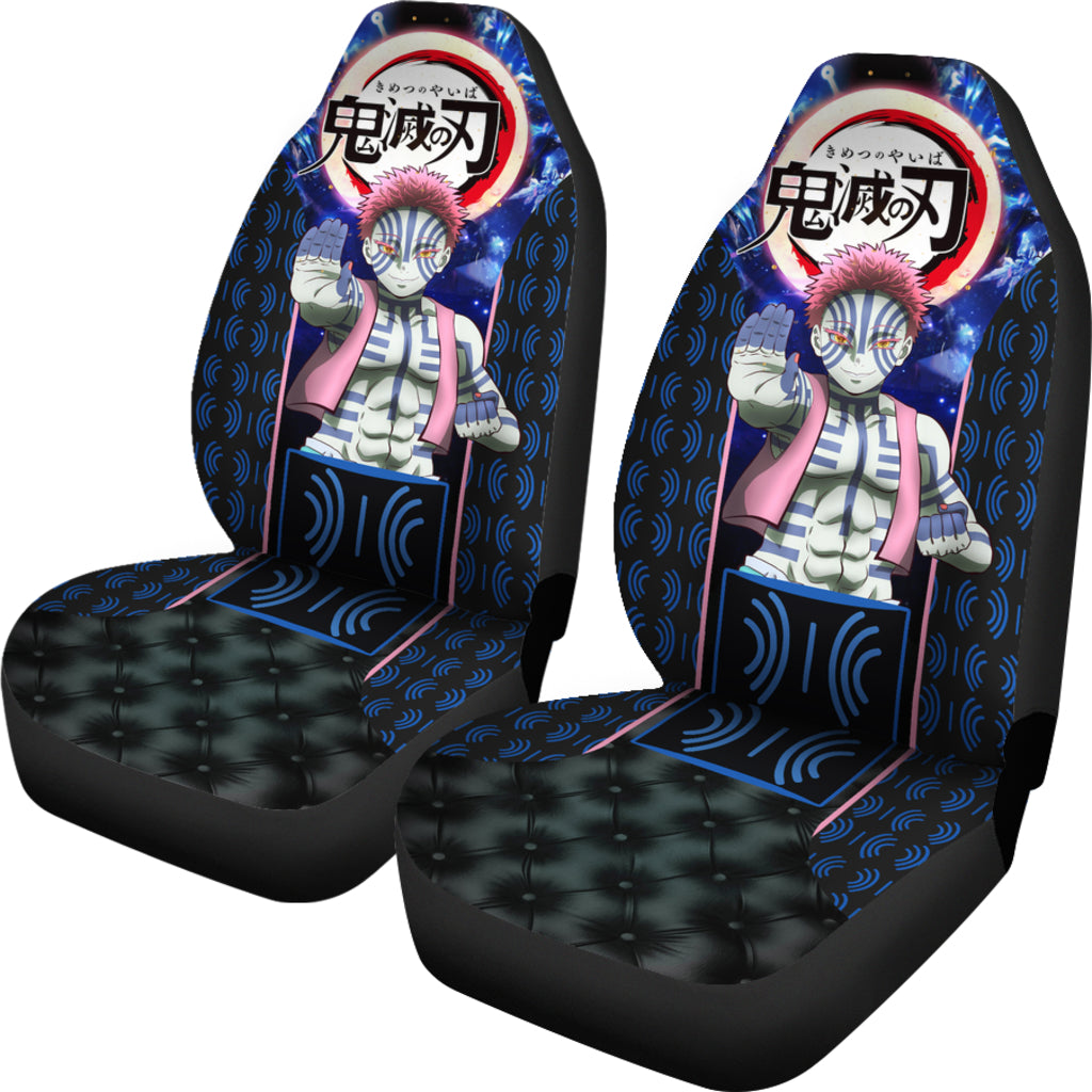 Akaza Demon Slayer Season 2 Custom Car Seat Covers Car Accessories Anime Gift