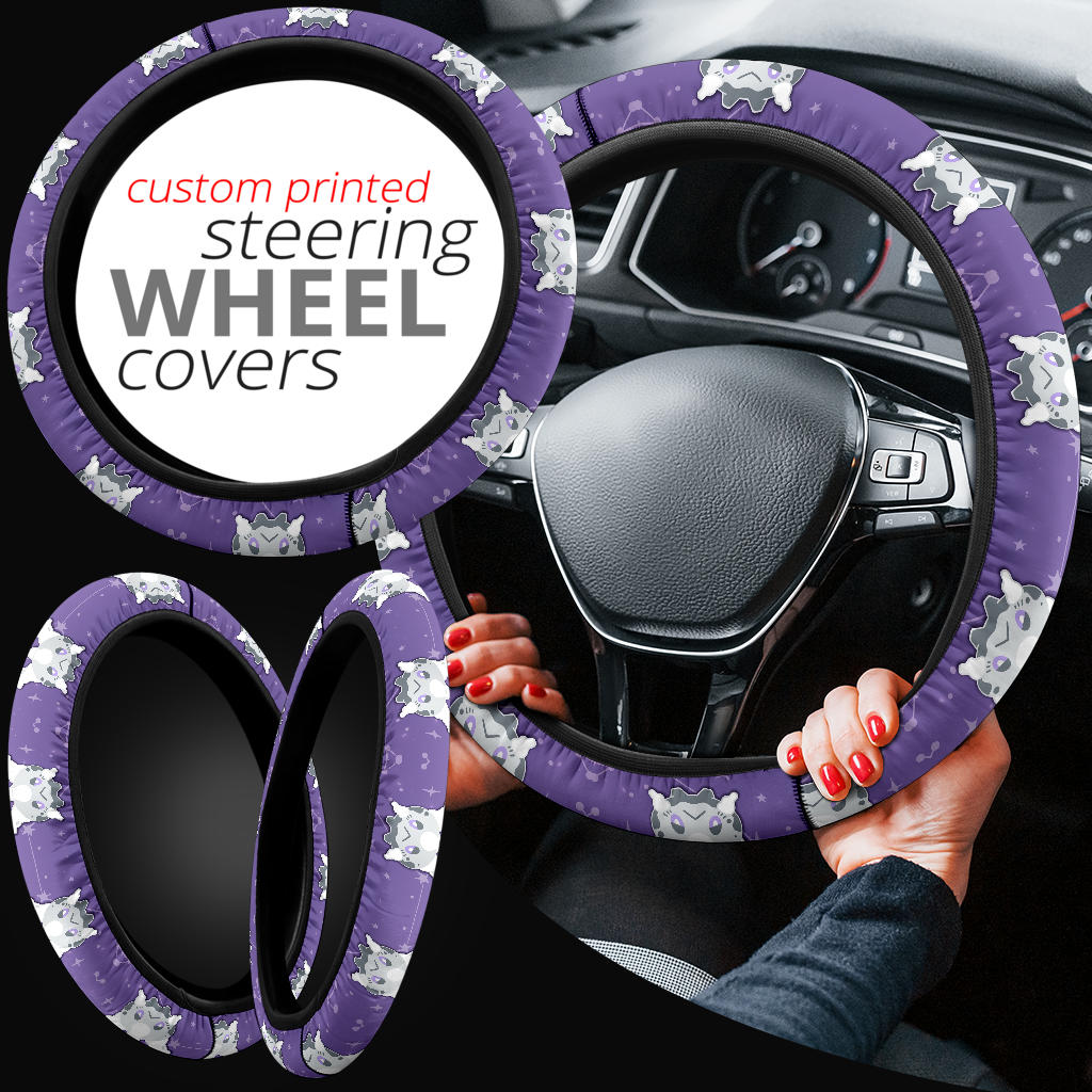 Galarian Pokemon Car Steering Wheel Cover