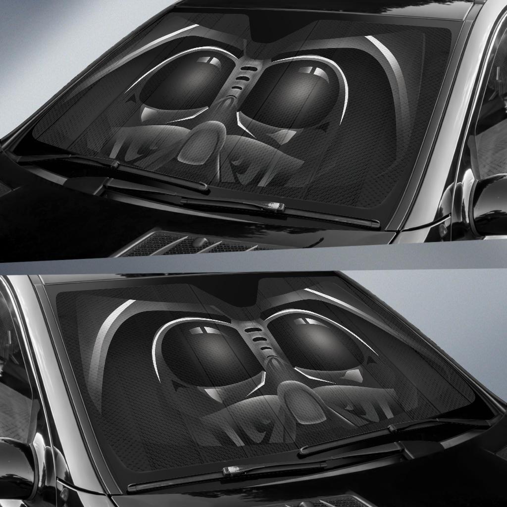 Darth Vader Face Auto Sun Shades Amazing Best Gift Ideas 2022