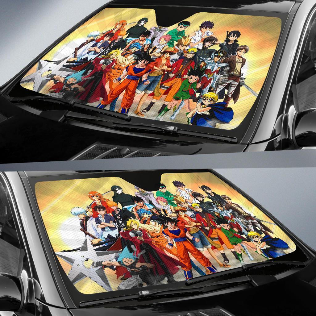 Anime Heroes New Auto Sun Shades Amazing Best Gift Ideas 2022