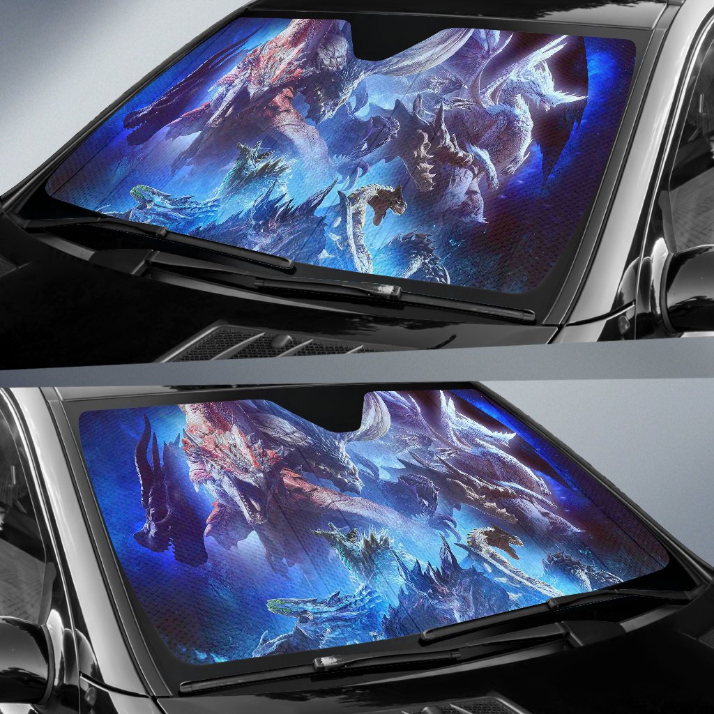 Monster Hunter World Dragons Sun Shade Gift Ideas 2022