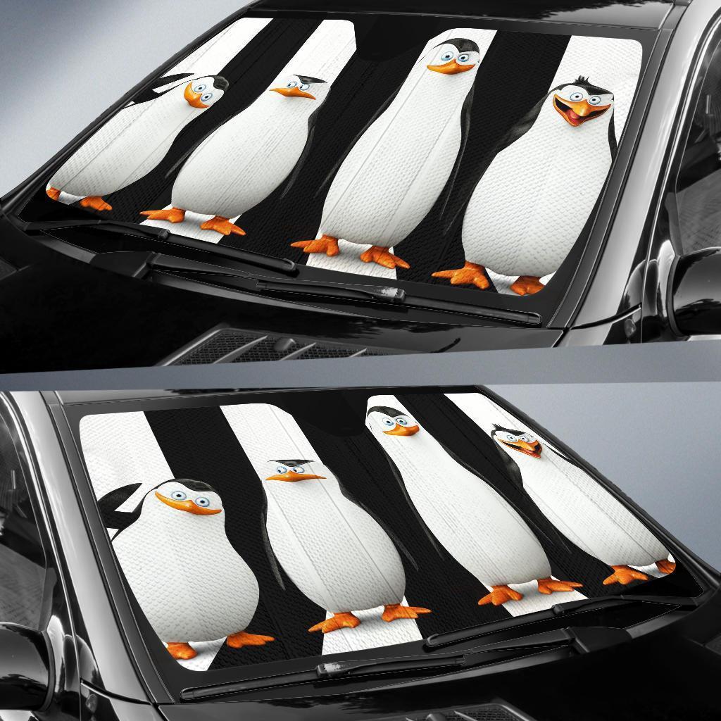 Penguins Of Madagascar Funny Auto Sun Shades Amazing Best Gift Ideas 2022