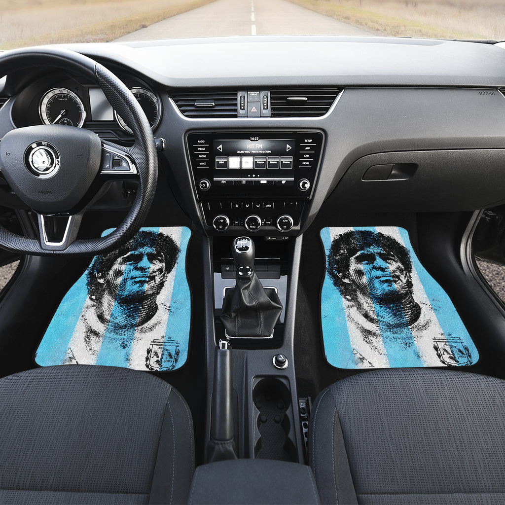 Diego Armando Maradona 10 Rip 1969 2022 Car Floor Mats Custom Car Accessories Car Decor 2022