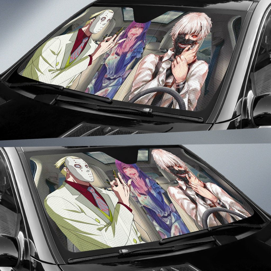Tokyo Ghoul Auto Sun Shade Amazing Best Gift Ideas 2022