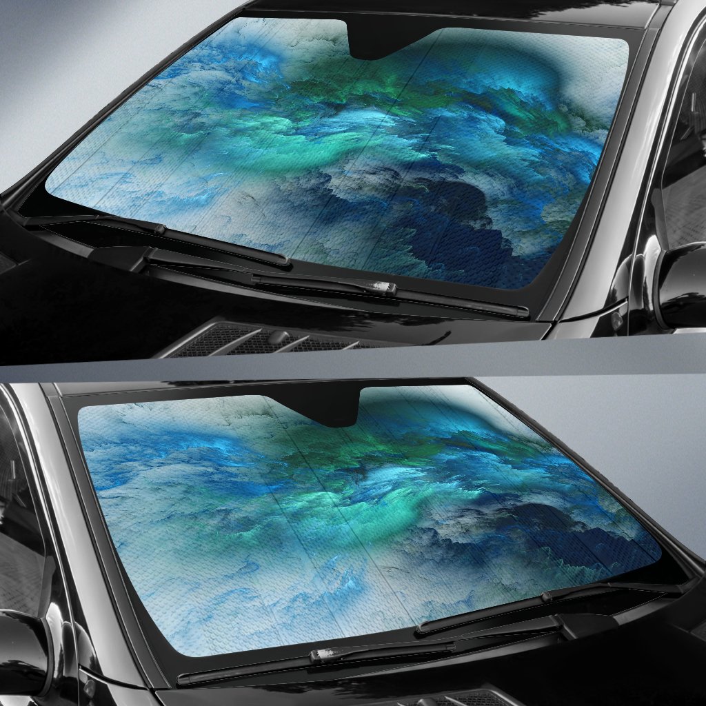 Clouds Abstract Blue Sun Shade Gift Ideas 2021