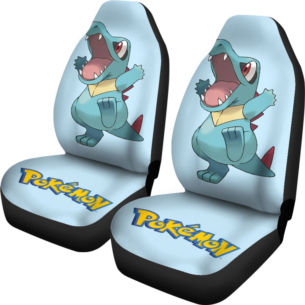 Pokemon Totodile Seat Covers