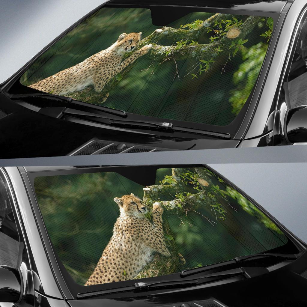 Cheetah Hd Car Sun Shade Gift Ideas 2022