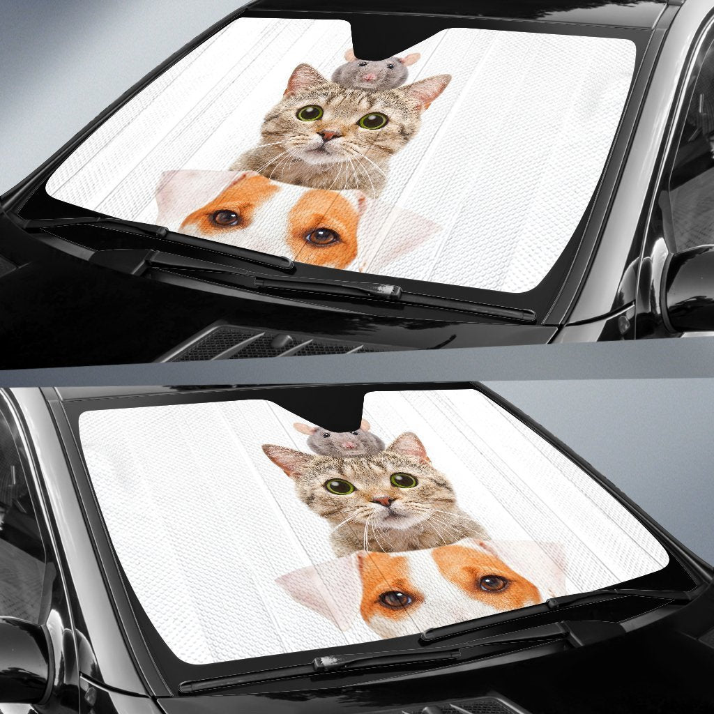 Dog Cat Mice Auto Sun Shades Amazing Best Gift Ideas 2022