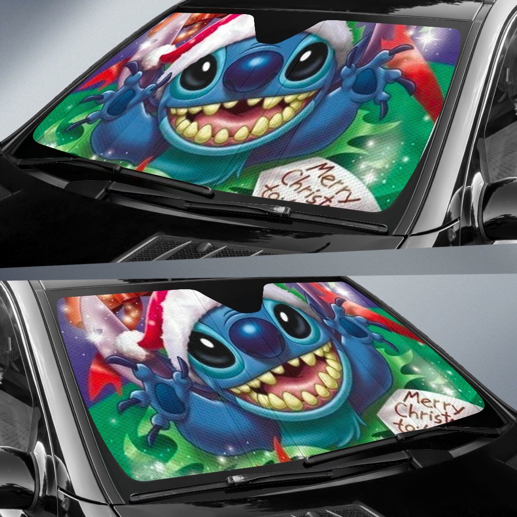 Stitch Smile Christmas Sun Shade Gift Ideas 2022