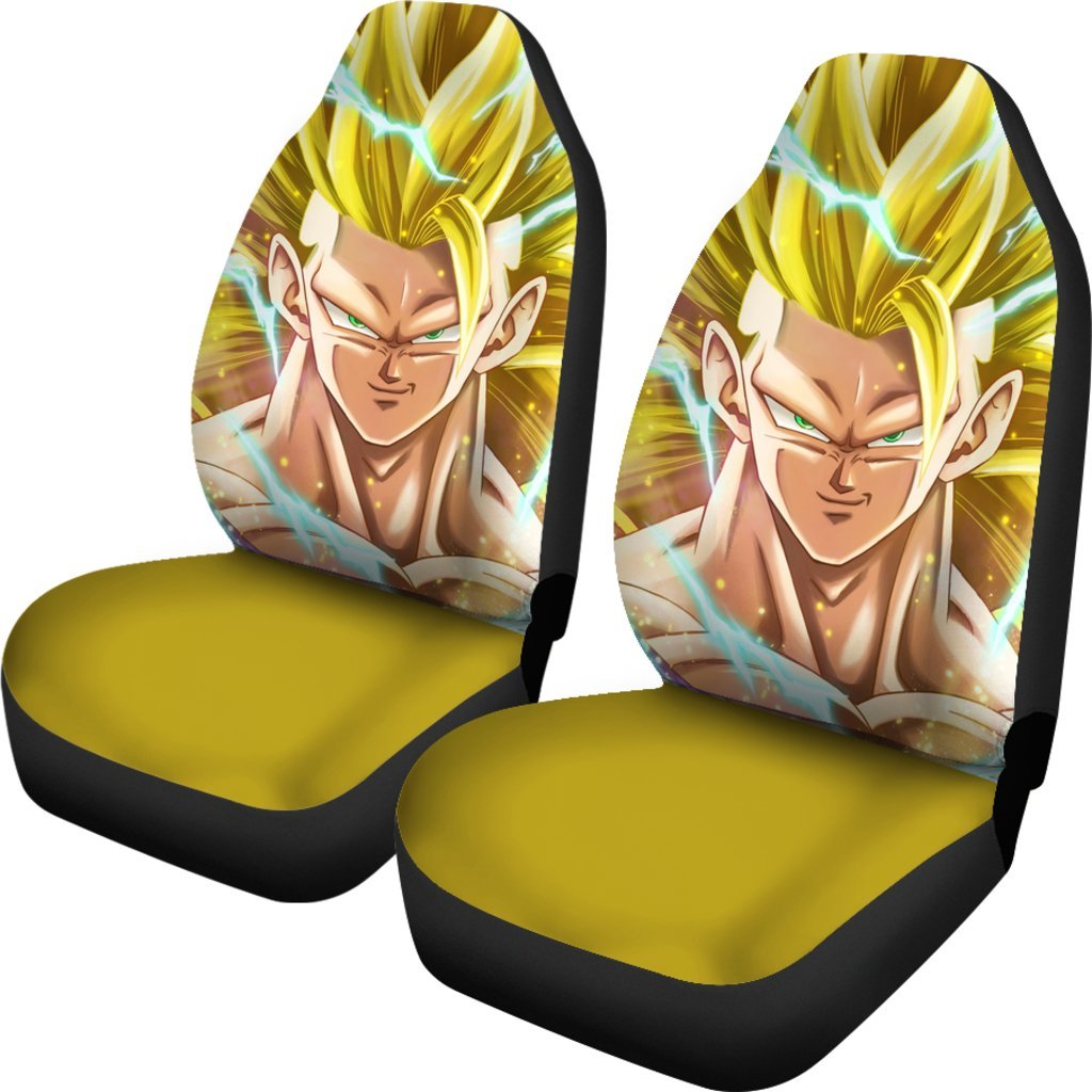 Yellow Goku Dragon Ball Best Anime 2022 Seat Covers