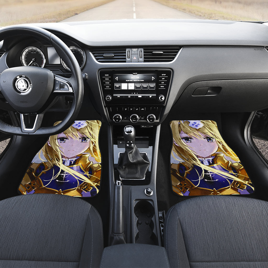 Alice Sword Art Online 2 Car Floor Mats Custom Car Accessories Car Decor 2022