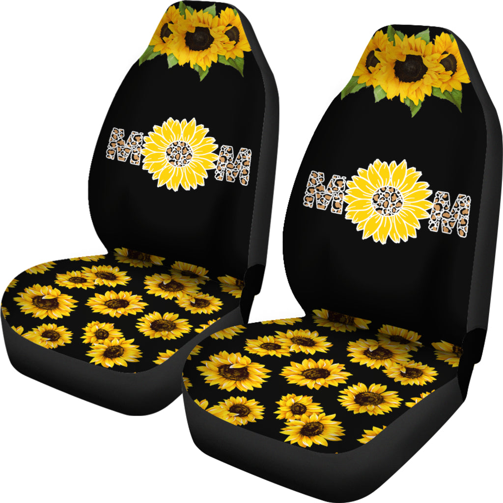 Mom Sunflower Car Seat Covers