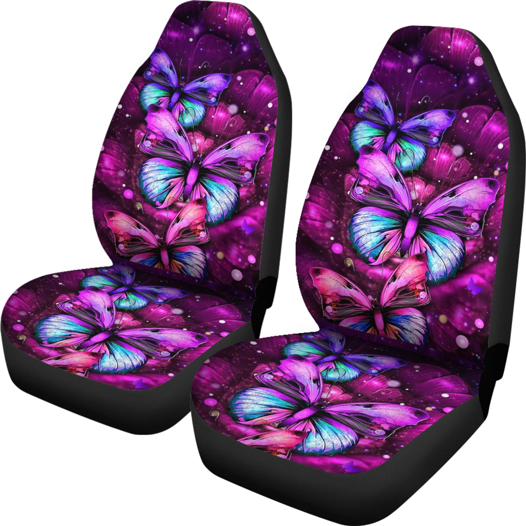 2022 Beautiful Butterfly Art Car Seat Covers