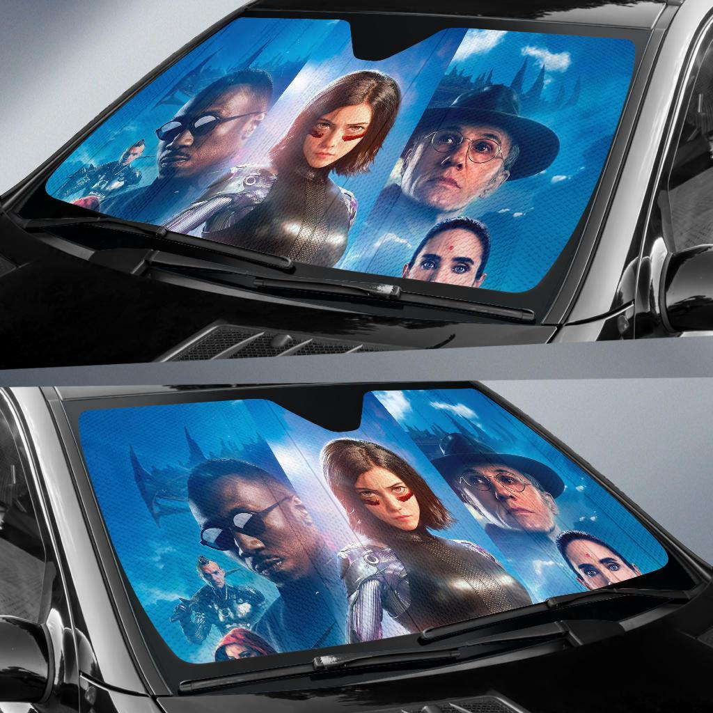 Alita Battle Angel Car Window Car Sun Shades Amazing Best Gift Ideas 2021