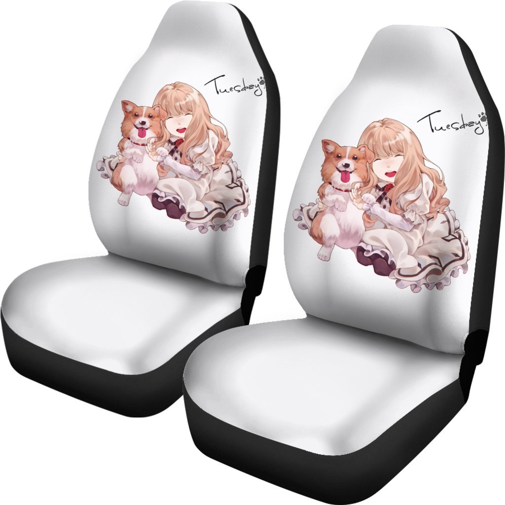 Cute Tuesday Carole And Tuesday Best Anime 2022 Seat Covers