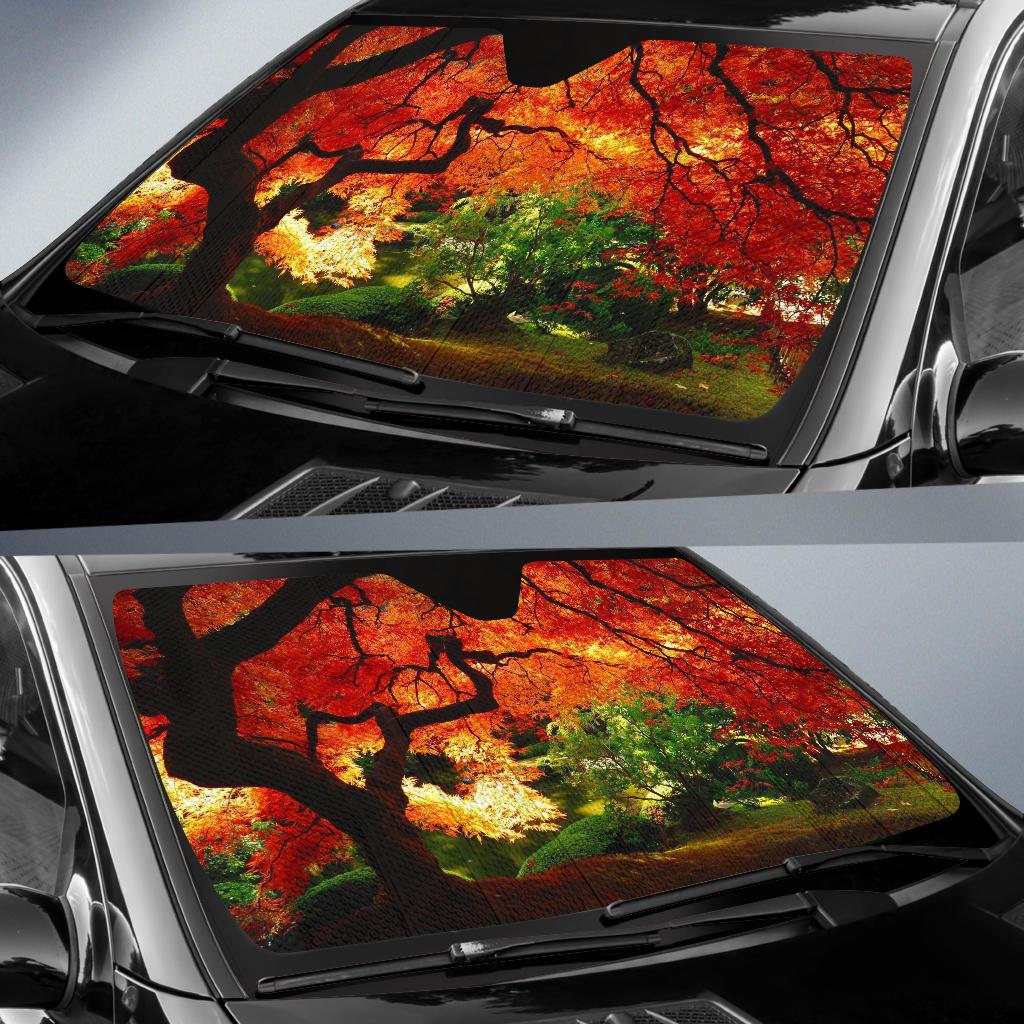 Autumn Tree Car Sun Shade Gift Ideas 2022