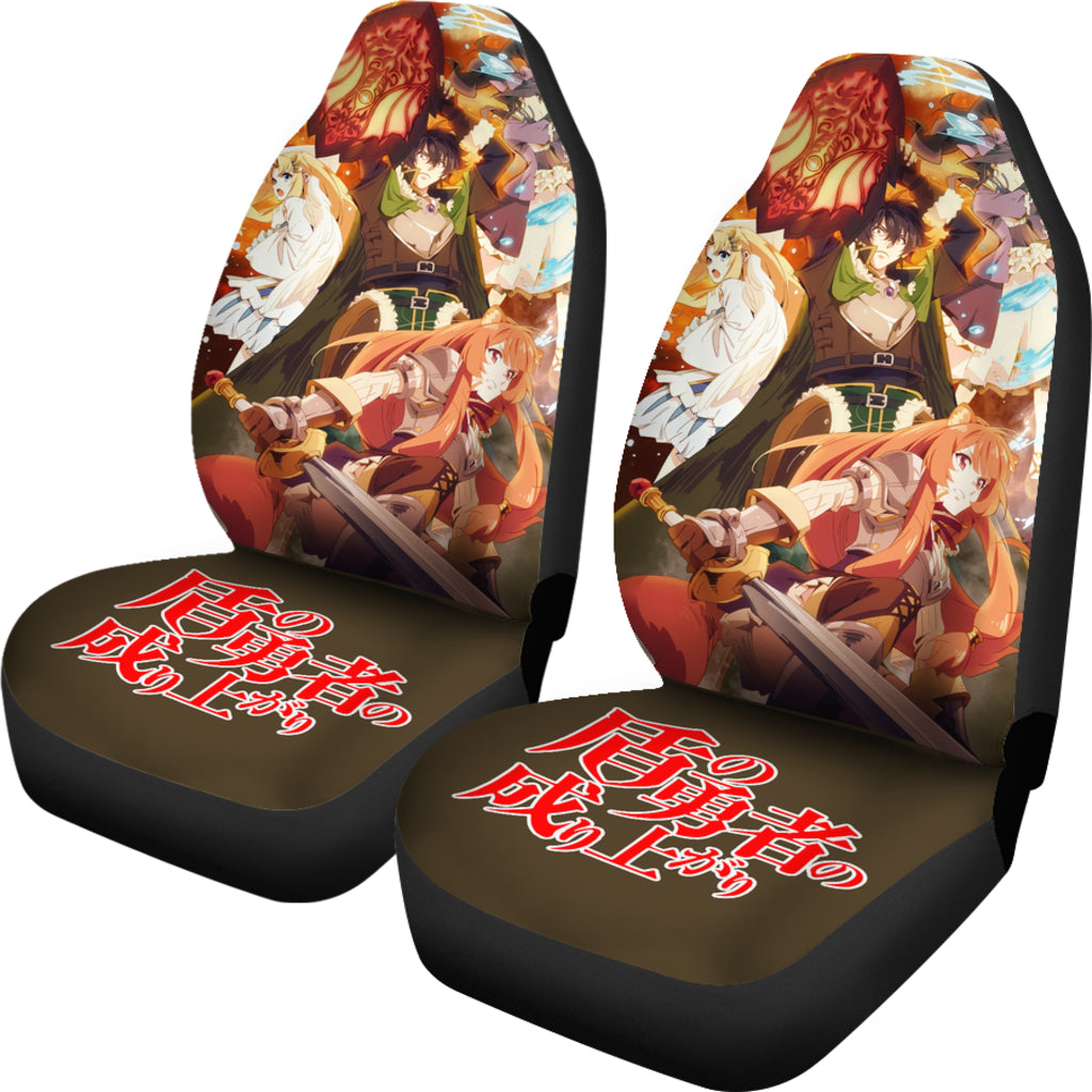 Characters Tate No Yuusha No Nariagari Anime Manga Car Seat Covers