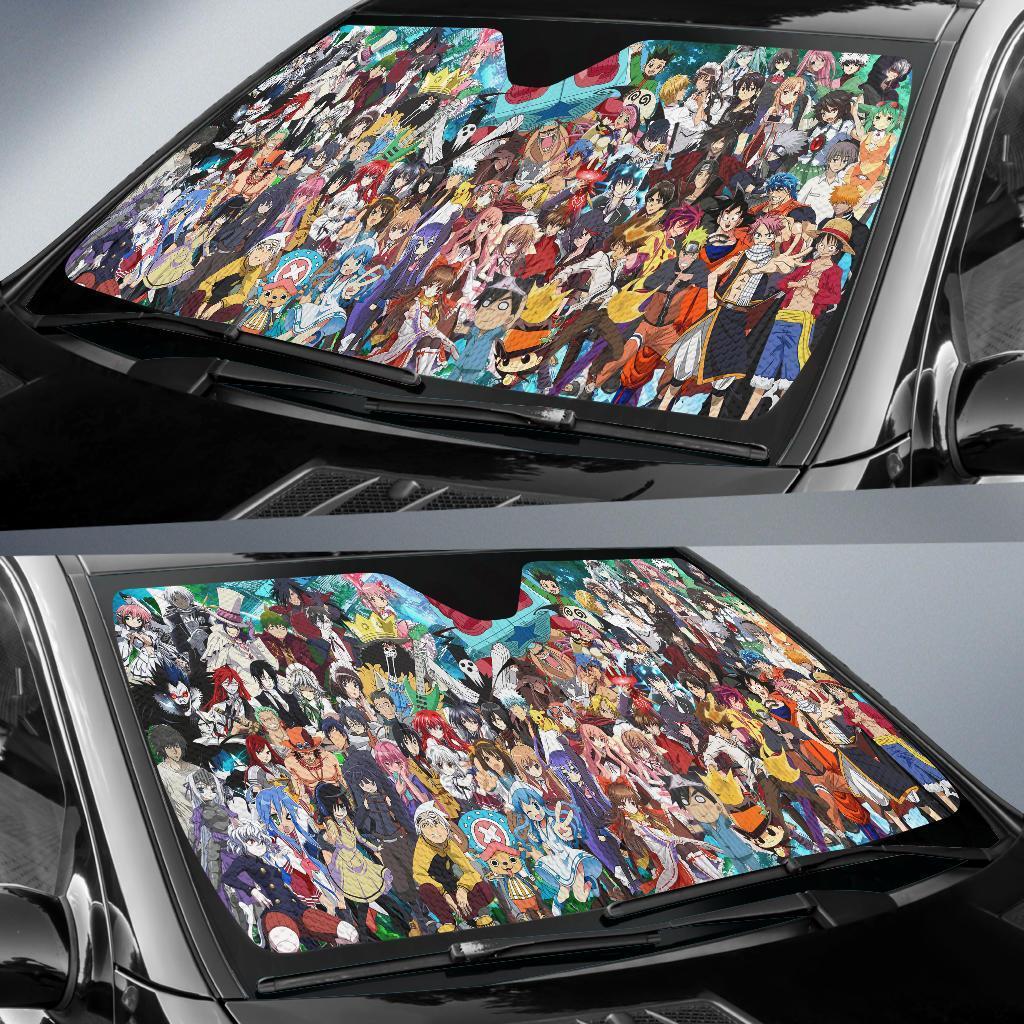 Anime Heroes Auto Sun Shades Amazing Best Gift Ideas 2022