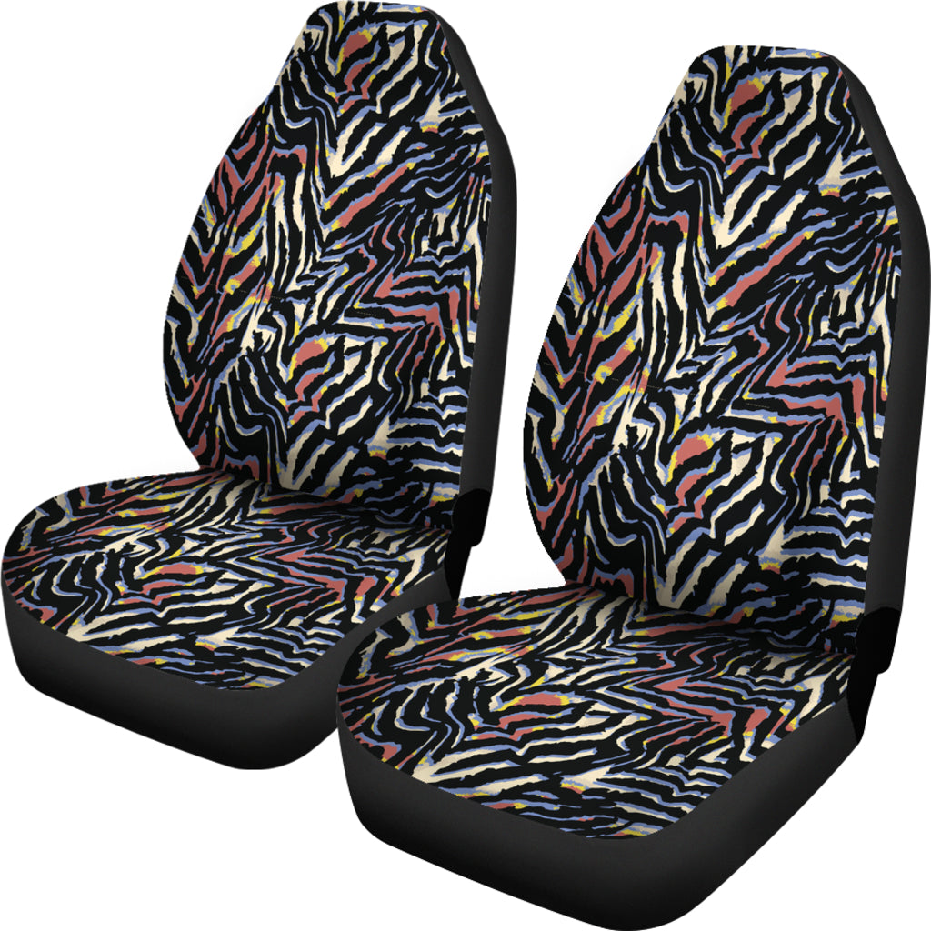 New Painting Zebra Seat Covers