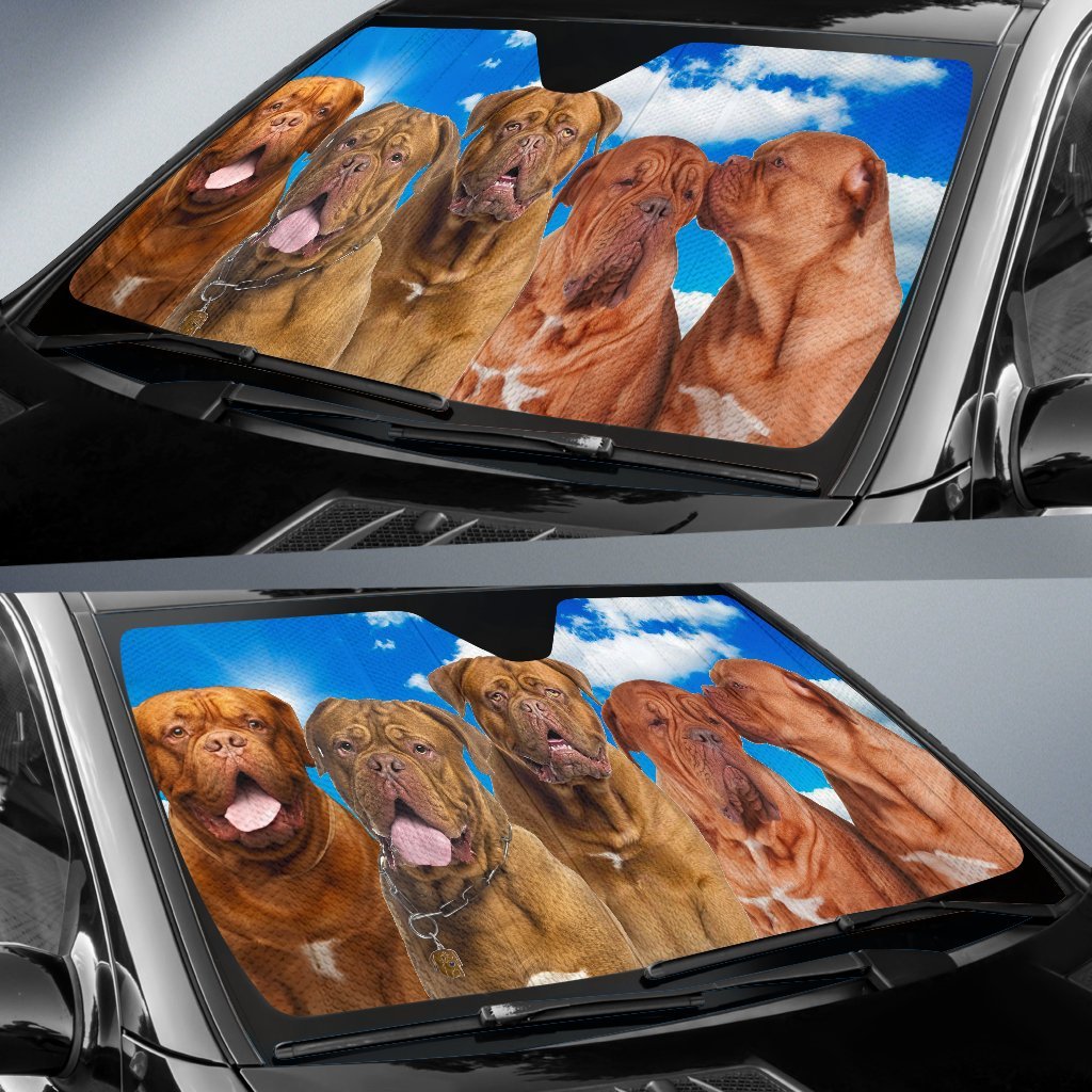 Dogue De Bordeaux Car Auto Sun Shades Amazing Best Gift Ideas 2022