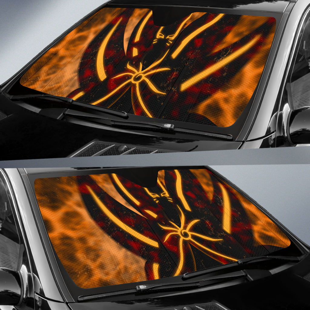 Naruto Baryon Mode Car Auto Sun Shades Windshield Accessories Decor Gift