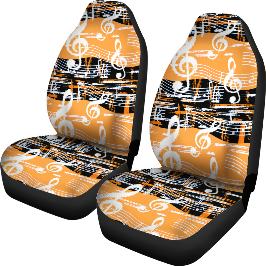 Musical Grunge Car Seat Covers