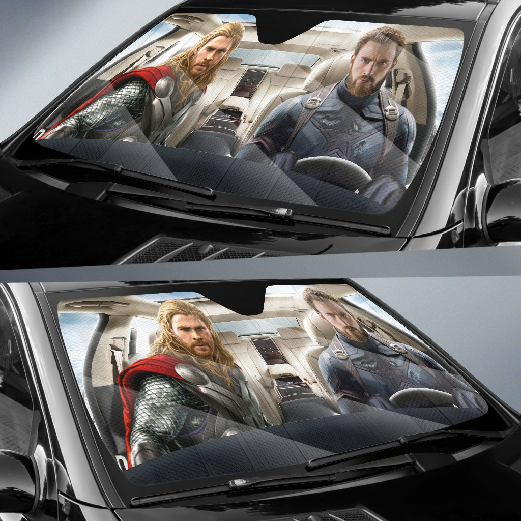 Captaind And Thor Sunshade