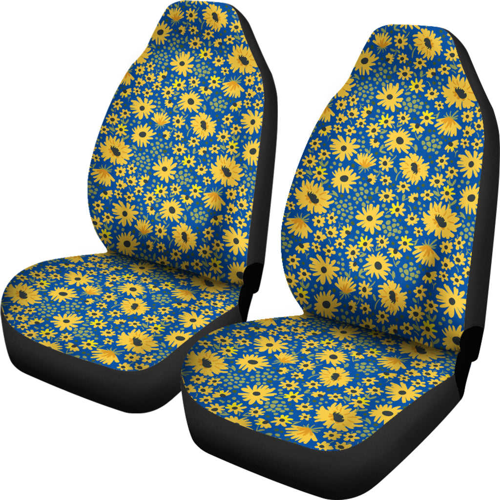 Sunflower Pattern Car Seat Covers