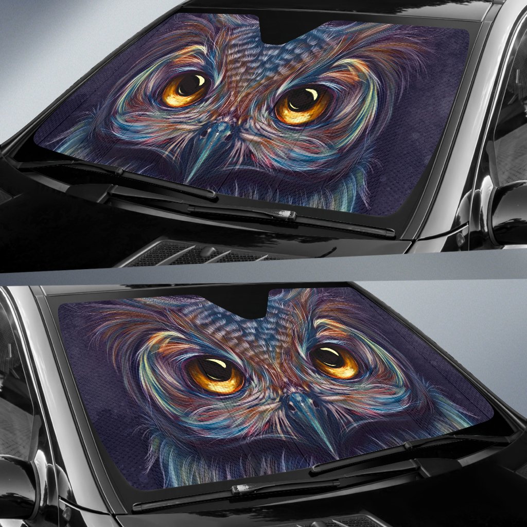 Owl Art Sun Shade Gift Ideas 2022