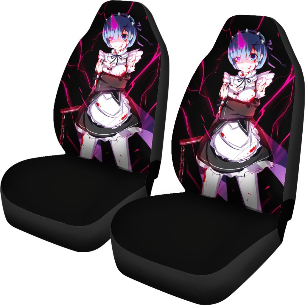 Rem Re_Zero Starting Life In Another World Best Anime 2022 Seat Covers