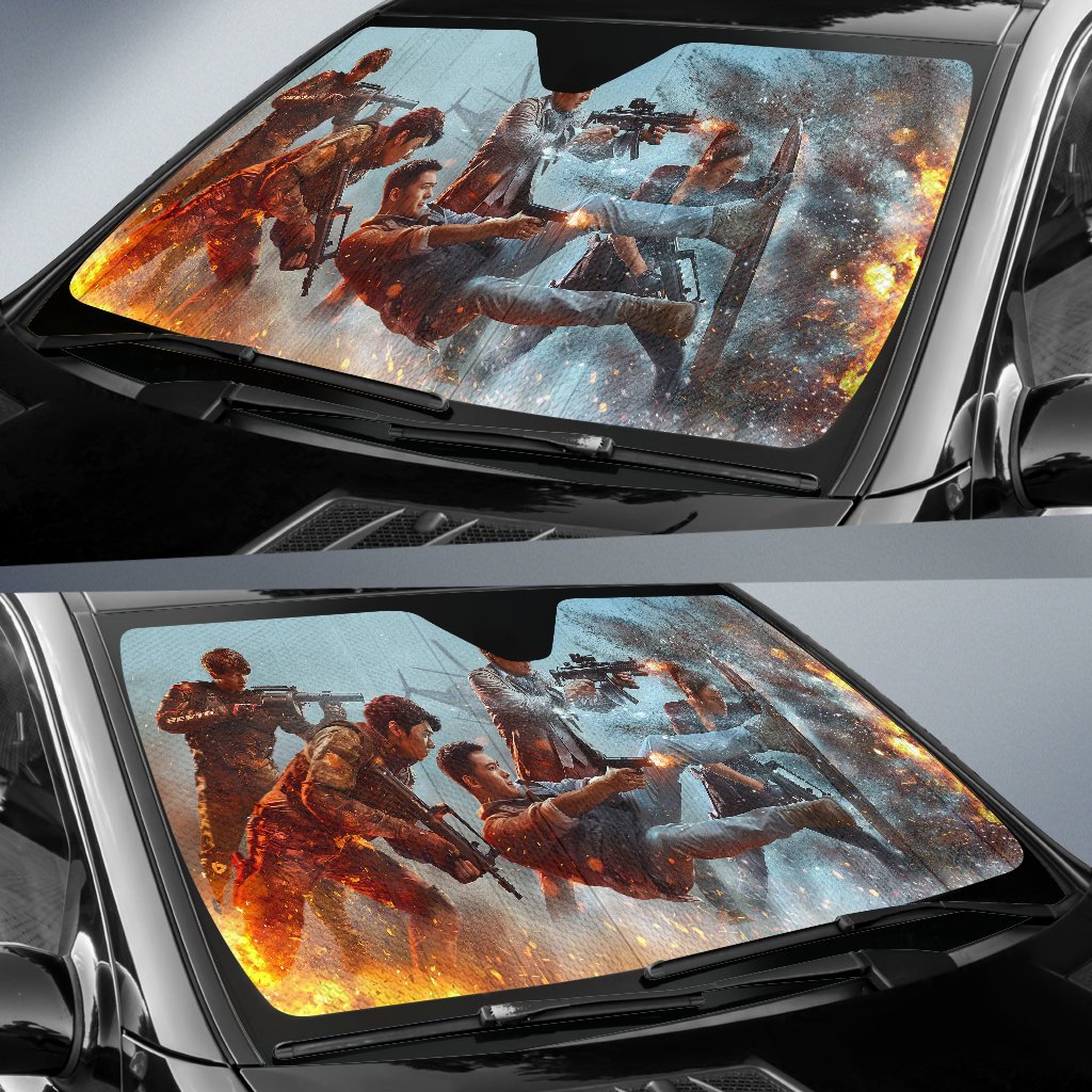 Vanguard Movie 2021 Car Sun Shade Gift Ideas 2021