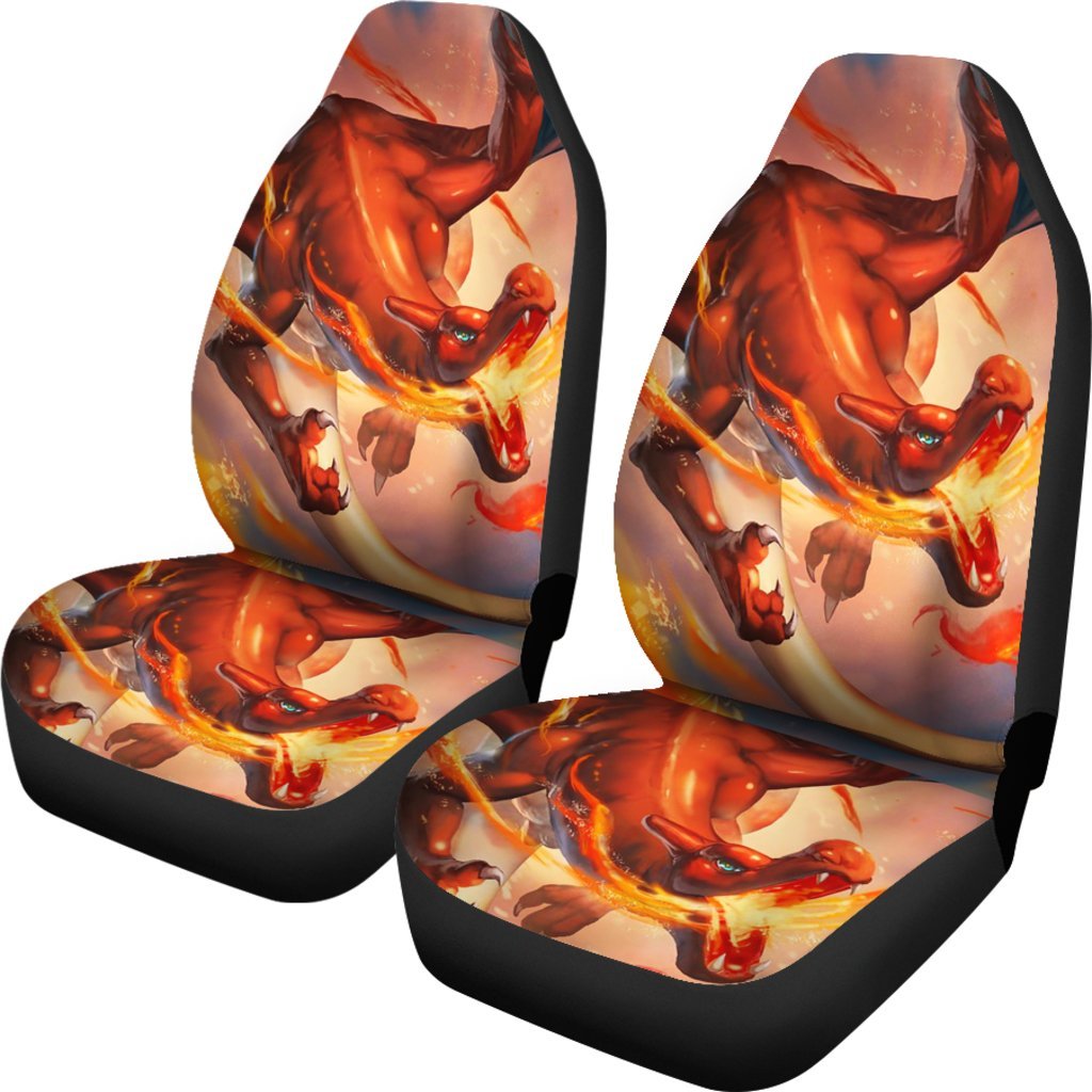 Pokemon Charizard Seat Covers