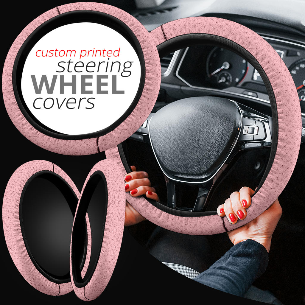 Kamado Nezuko Demon Slayer Anime Car Steering Wheel Cover 1