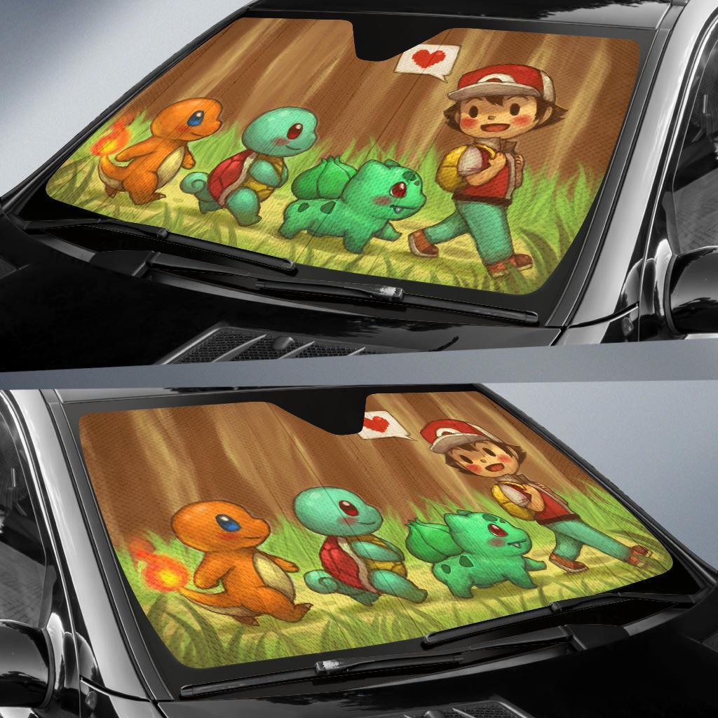 Pokemon Car Sun Shades 1 Amazing Best Gift Ideas 2021