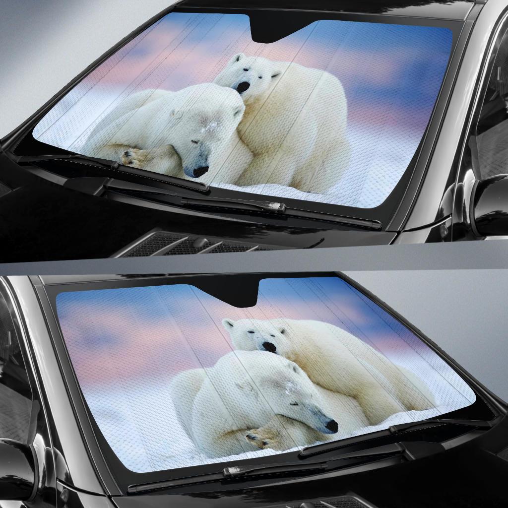 Pola Bear Winter Animal Sun Shade Gift Ideas 2021