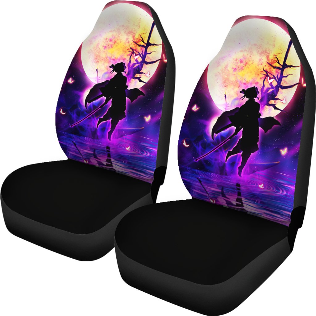 Demon Slayer Moon Night Seat Covers