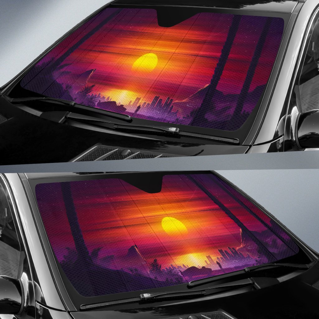 Sunset Digital Art Sun Shade Gift Ideas 2022