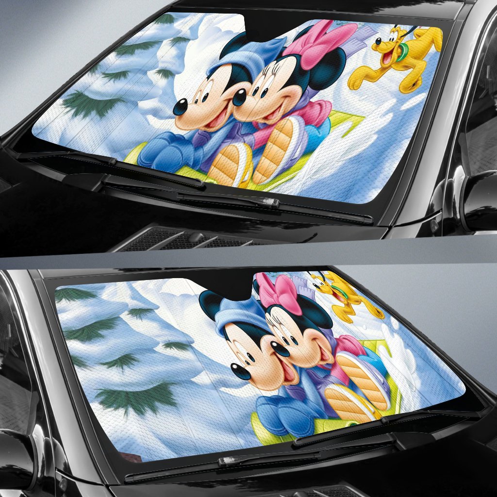 Mice Minnie Pluto Christmas Sun Shade Gift Ideas 2022