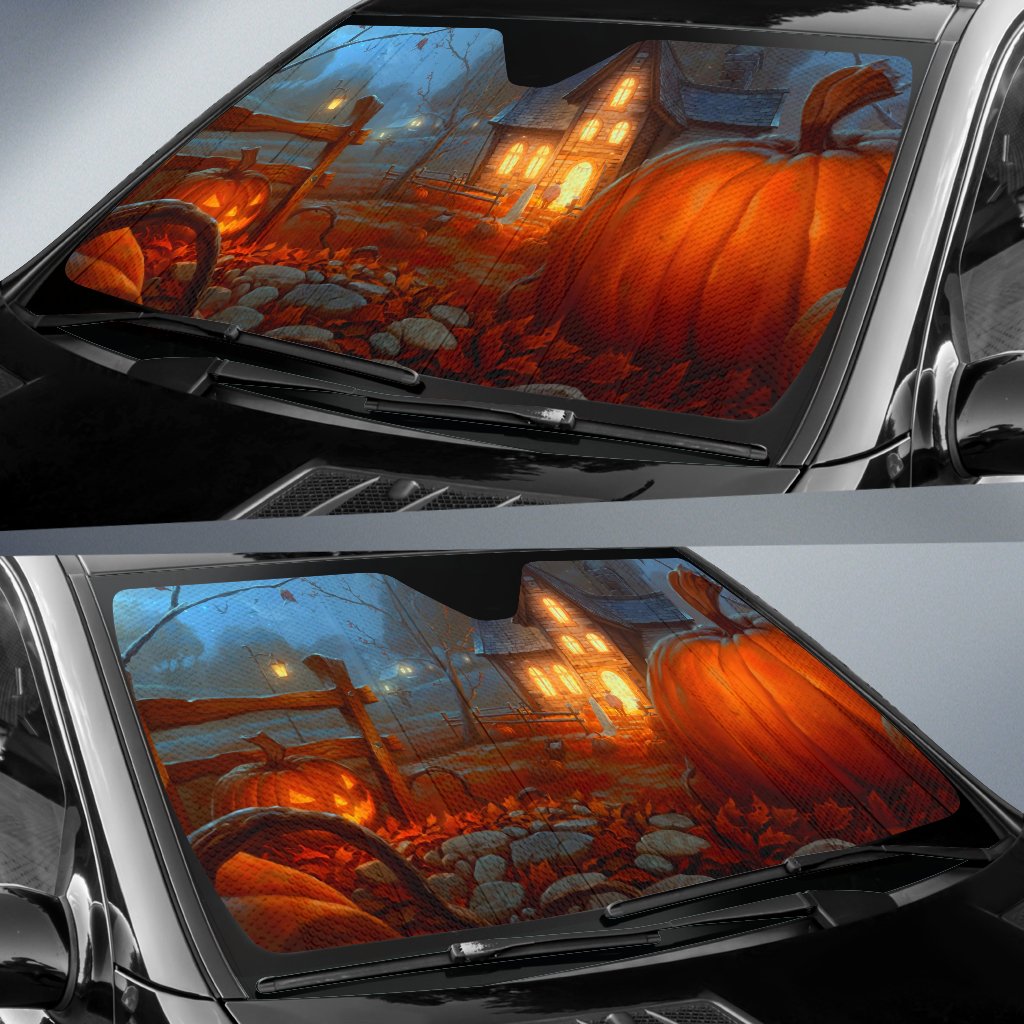 New Halloween Haunted House Sun Shade Gift Ideas 2022