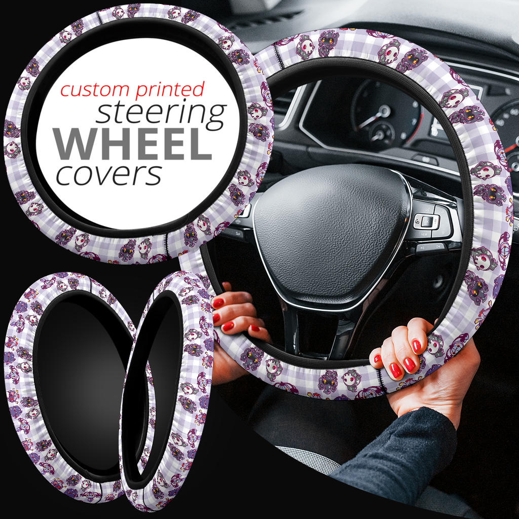 Pokemon Ghost Caro Car Steering Wheel Cover