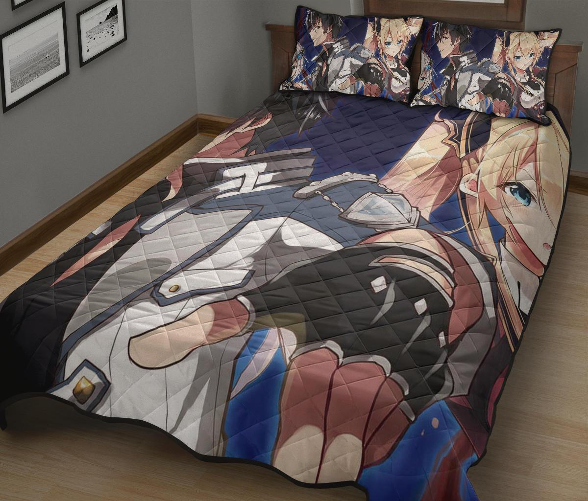 Sword Art Online Anime Quilt Bed Set Pillow Case Amazing Decor Gift Ideas 14