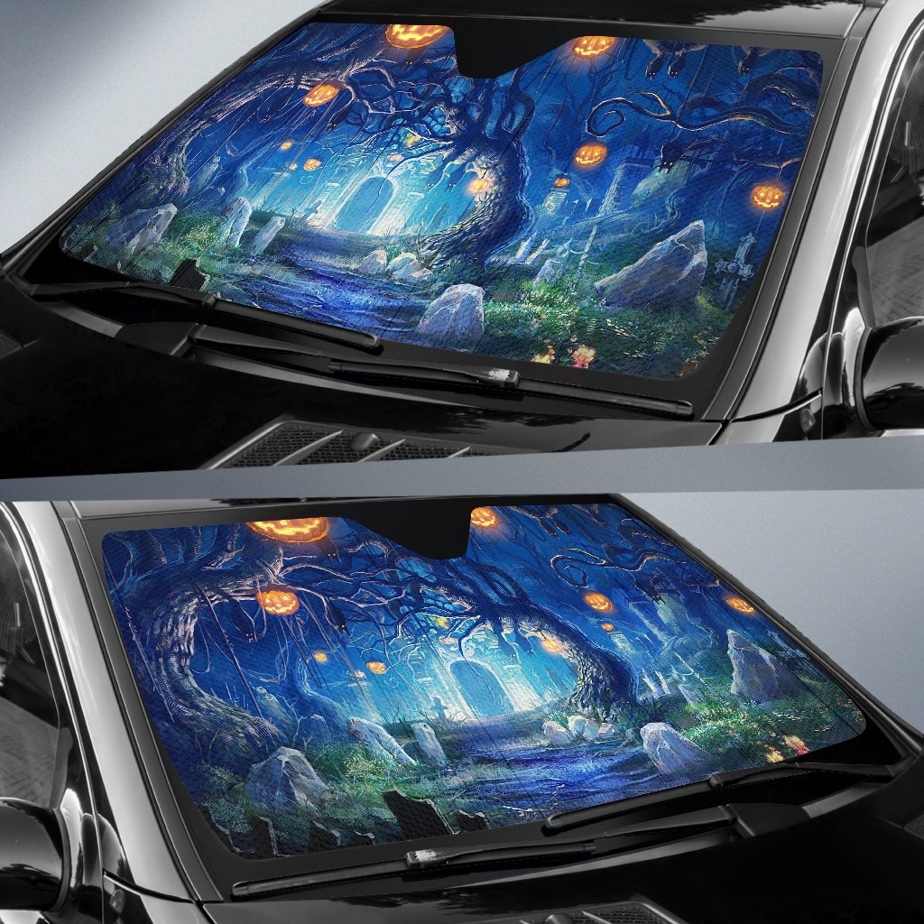 Cool Halloween Art Sun Shade Gift Ideas 2022