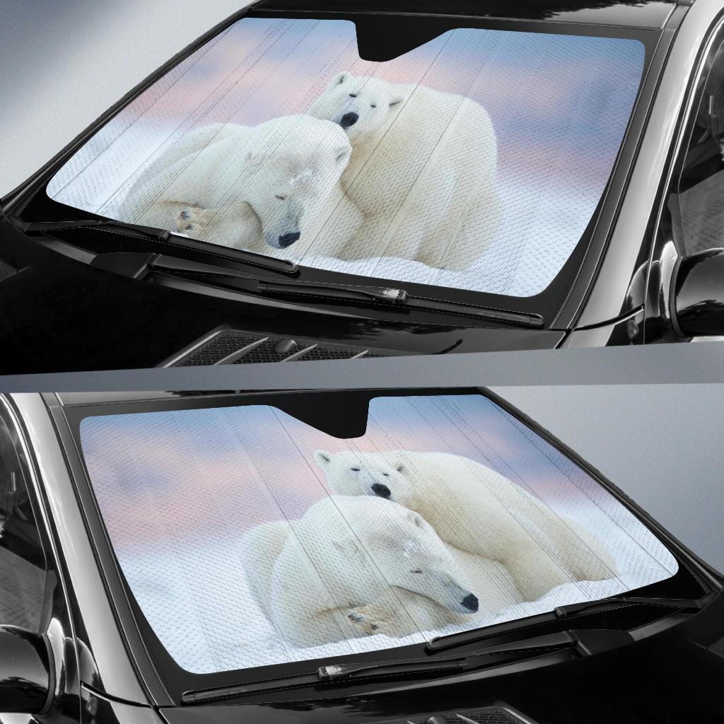 Polar Bear Car Sun Shades Amazing Best Gift Ideas 2022