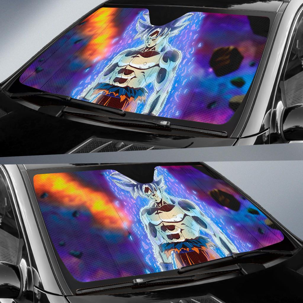 Ultra Instinct Goku Migatte No Gokui Dragon Ball Super 5K Car Sun Shade Gift Ideas 2022