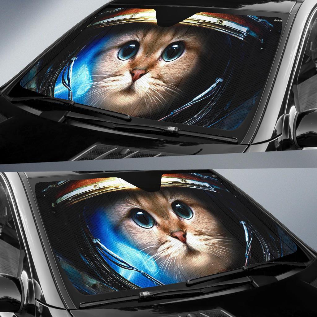 Cat Space Cute Car Sun Shade Gift Ideas 2022
