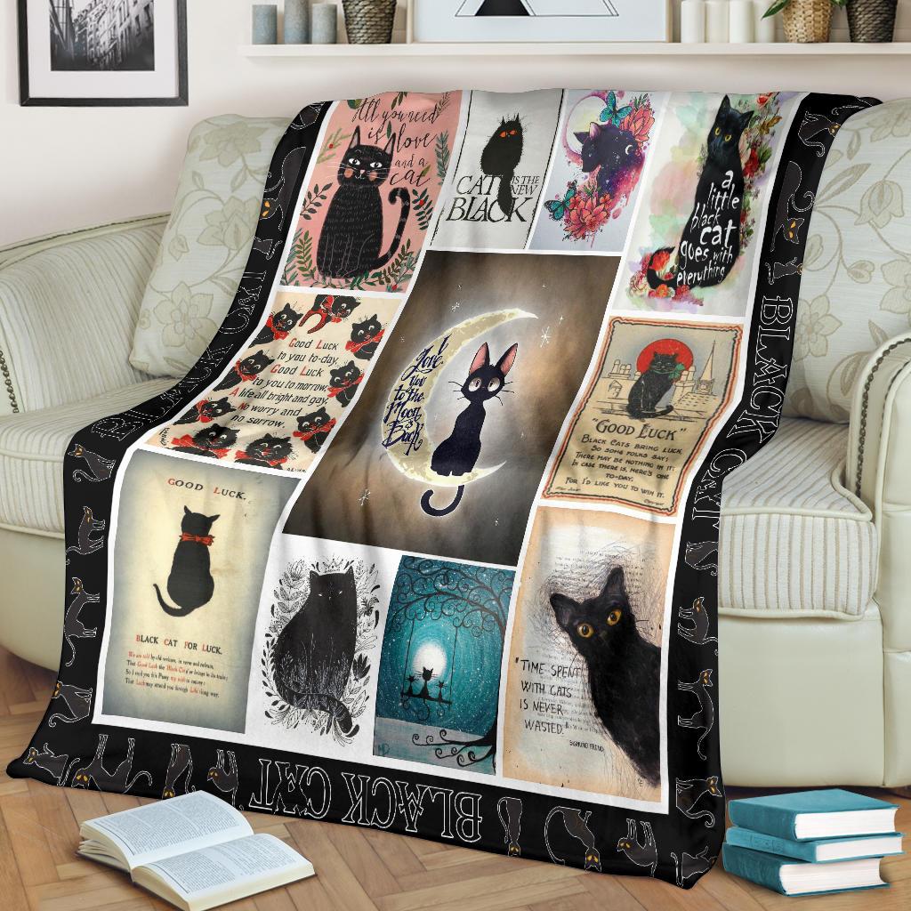 Black Cat Premium Blanket