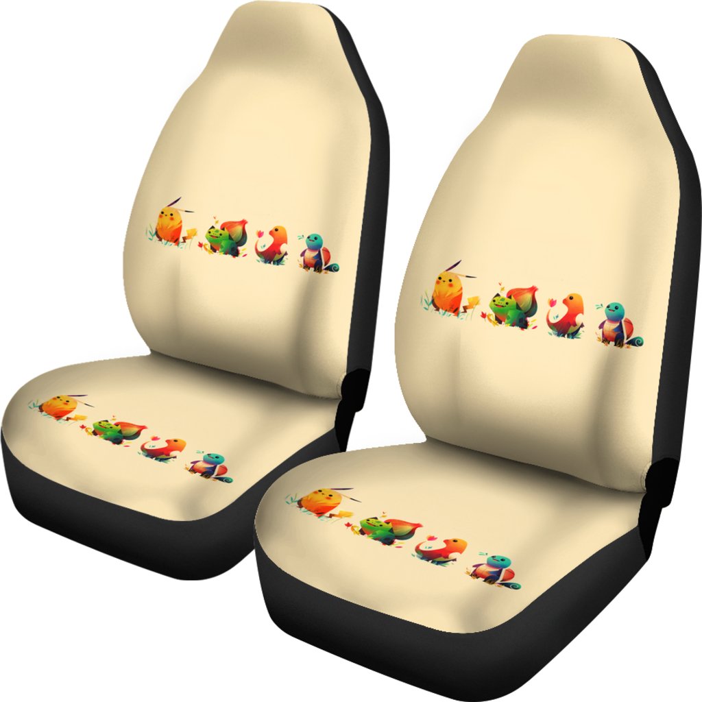 Cute Chibi Pokemon Seat Covers