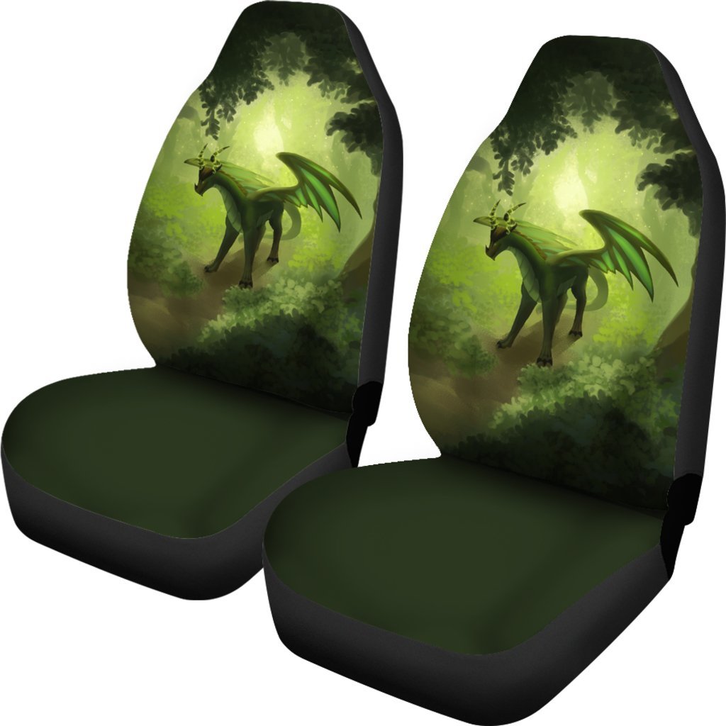 Smaugust 9 Forest Drago Seat Covers