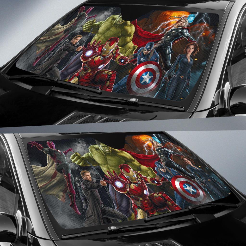 Avengers Car Sun Shade Amazing Best Gift Ideas 2022