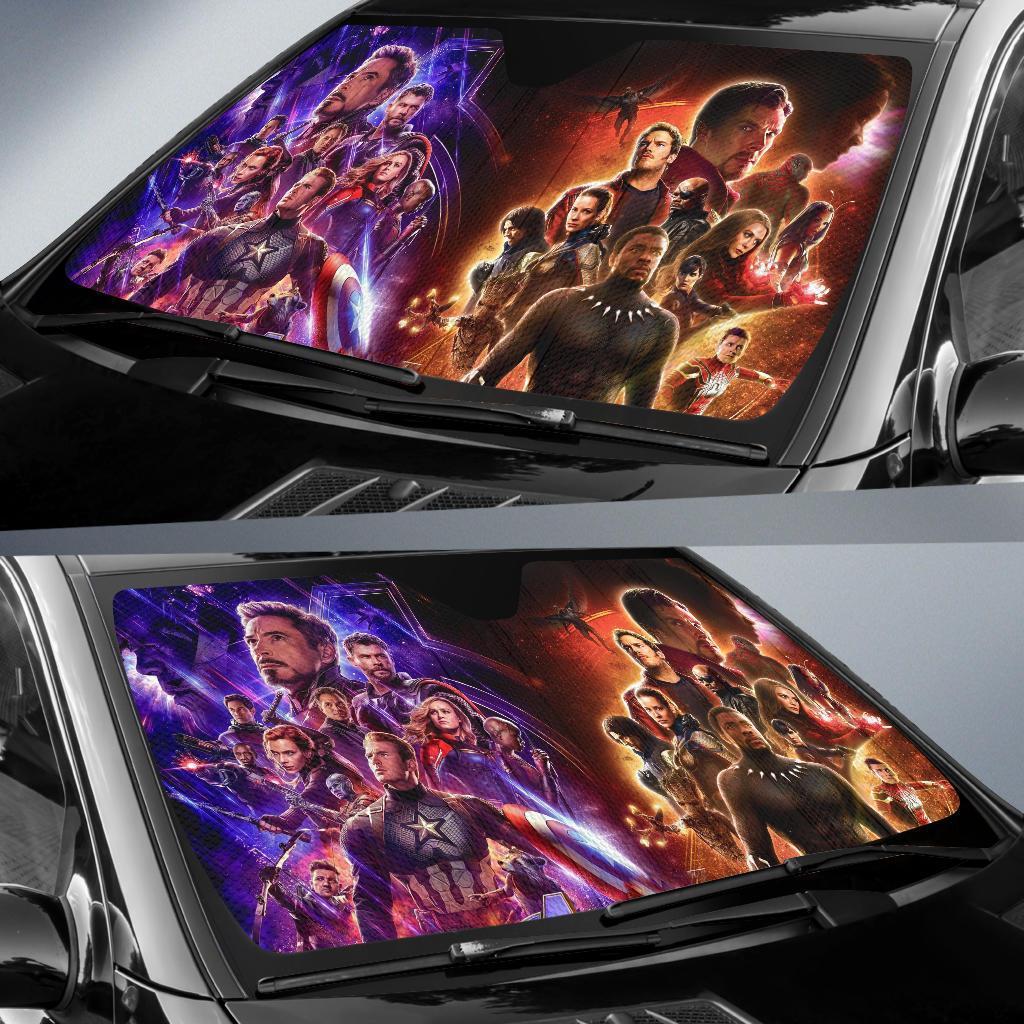 Avenger Endgame Car Sun Shade Amazing Best Gift Ideas 2022